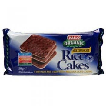 Milk Chocolate Rice Cake Thins by Kallo