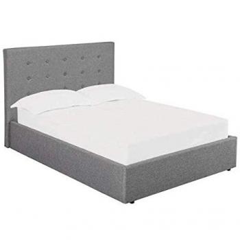 LPD Lucca 5ft Kingsize Grey Hopsack Bed Frame