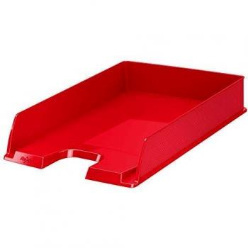 Rexel Choices Letter Tray PP A4 254x350x61mm Red Ref 2115599 165643