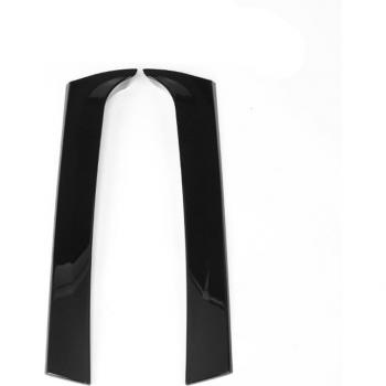Accesorio de Ventana Trasera Canard Black Shine para VW Tiguan MK2