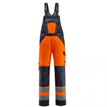 Hi-Vis Orange/Dark Navy Bib & Brace