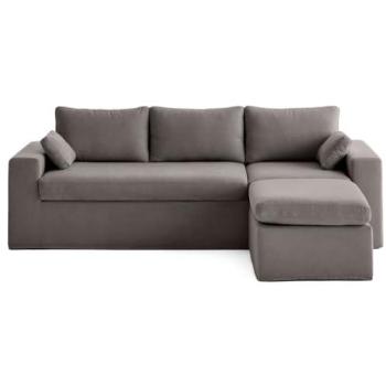 Housse de canapé d'angle avec pouf Calgary