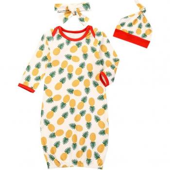 Bunvel Manta de Piña para Bebés Unisex