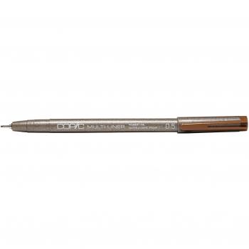Stylo Copic Multiliner Indélébile Sépia 0,5 mm
