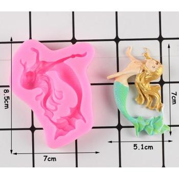 Mermaid Tail Fondant Sculpting Mold