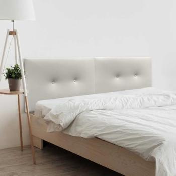 Cabezal de Cama Lujo en Tela Acualine