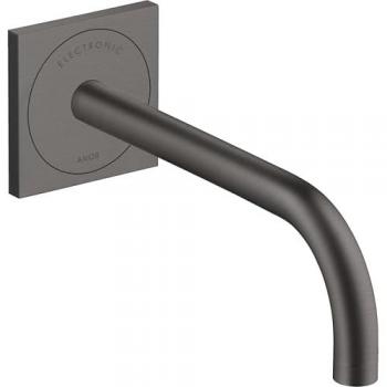 Elektronischer Waschtischmischer AXOR Uno UP – Hansgrohe, 225 mm Brushed Black Chrome, Netzbetrieb 230 V