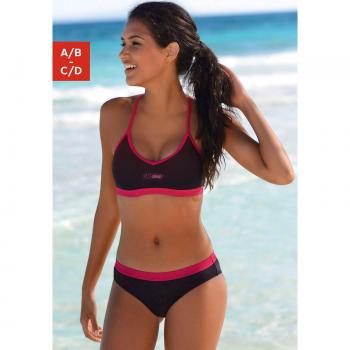 Venice Beach Bustier-Bikini mit Farbverlauf