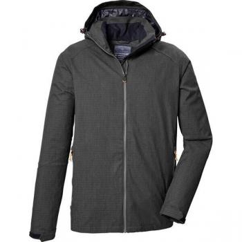 Herren Funktionsjacke KILLTEC Romotos, Größe XL, grau