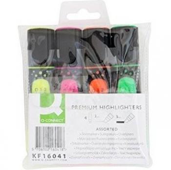 Textmarker 4er Etui Premium