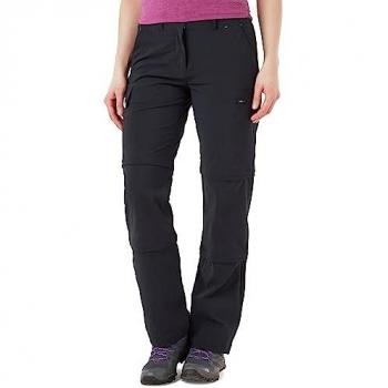 Peter Storm Womens Stretch Water Resistant Double Zip Off Walking & Hiking Trousers