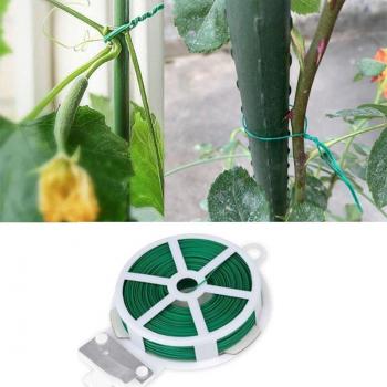 100M Roll of Green Plant Support Wire