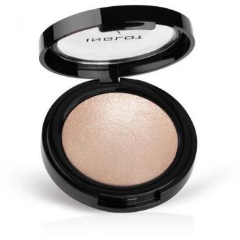 INGLOT SOFT SPARKLER Face And Body Highlighter, Iluminador en polvo, Aporta punto de luz a tu rostro y cuerpo, Con partículas que proporcionan un acabado natural pero luminoso, LIGHT GOLD 40, Dorado suave (11Gr)
