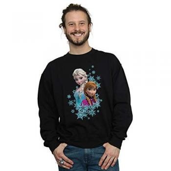 Felpa Disney Frozen a Manica Corte con Logo