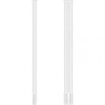 Set Completodi Pilastri 93x32mm Decorazioni Stucco Rilievo Murale PU Mod. 2