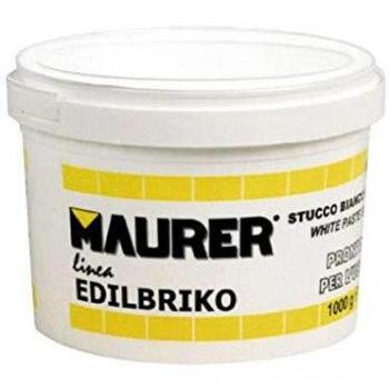 Massa Plástica Branca 1kg Edil Maurer