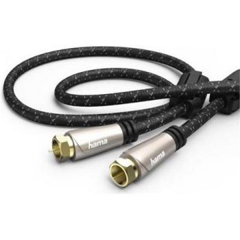 Hama High‑Performance F‑Stecker‑Kabel 1,5 