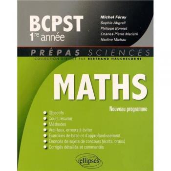 Maths BCPST 1ère Année Programme 2013