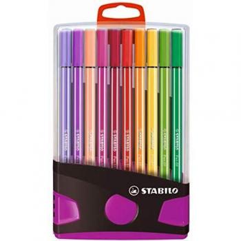 Feutres STABILO Pen 68 Colorparade 20 couleurs