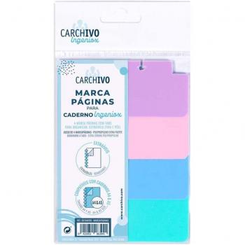 MARCAPAGINAS INGENIOX PP PASTEL 4 POSICIONES