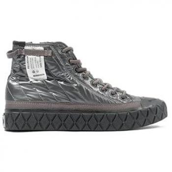 Palladium Palla Ace Re-Quilt Schnürstiefeletten Grau Gun Metal 36 EU