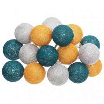 Decorazione Atmosphera 16 Sfere LED a Forma di Tropico da 3,5cm
