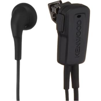 Kenwood EMC-13 Earphone Clip Microphone Black
