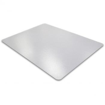 Floortex Floor Protection Mat Cleartex Ultimat Polycarbonate for Hard Floors 119 x 89cm with Lip Transparent