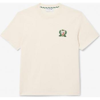 T‑shirt Lacoste TH0027-XFJ S – Design French Made, Ricamata