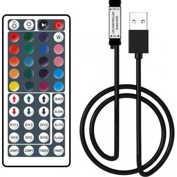 USB RGB LED Strip Remote with 44 Keys