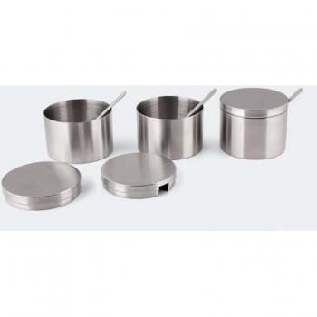 Spice Storage Canisters with Spoon