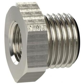 Riegler Reduziernippel G 1 1/2 a. Messing kurz