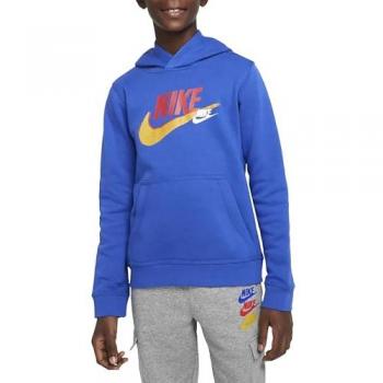 Blu Nike Felpa Con Cappuccio Standard Issue XS