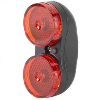 Dobbel 2×LED Achterlicht Ikzi Zwart