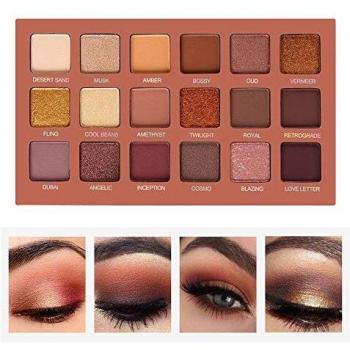 SEPROFE 18 Color Matte Shimmer Eyeshadow Palette