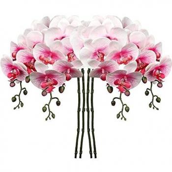 Armonia di Orchidea Artificiale 4 Rami