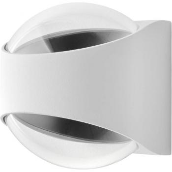 LOOM DESIGN White LED Outdoor Wall Light