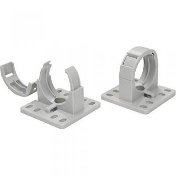Grey Screwed‑On IWS Corrugated Pipe Hanger Set (20pcs)