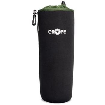 C‑Rope Objektivbeutel V2 – Schwarz Neopren XS