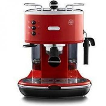 Delonghi Icona ECO311.R Machine Expresso, 1100 W, Rouge