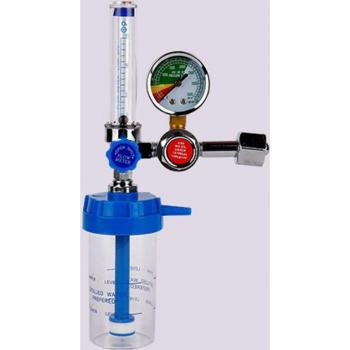 Zuurstofdrukregelaar met G5/8 aansluiting en flowmeter