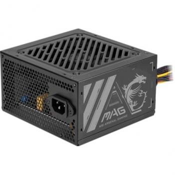 Power Supply MSI MAG A500N-H 500 W, 24‑pin ATX, Noir