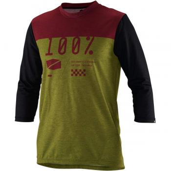 100 Percent Maglia MTB Airmatic Verde Scuro