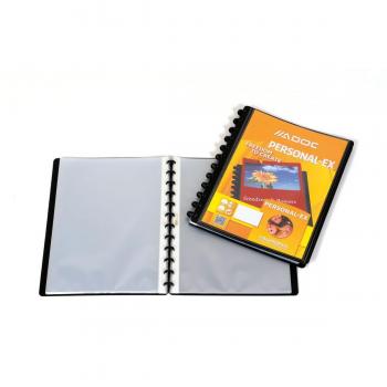 ADOC Sichtbuch Personal A4 mit Fenster 30 Taschen