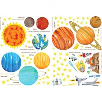 Pegatinas decorativas de animales para habitación infantil