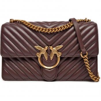 PINKO Love One Classic Dc Dunkelrot