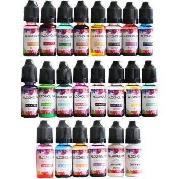 Pigments 22x – Résine Époxy Liquide pour Découpage UV