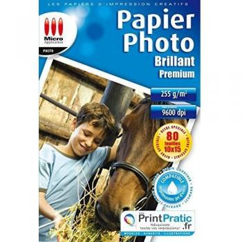 Micro Application Papier Photo BRILLANT PREMIUM