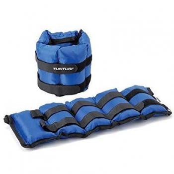 Tunturi Blue Adjustable Weights for Wrist/Ankle 2.25kg