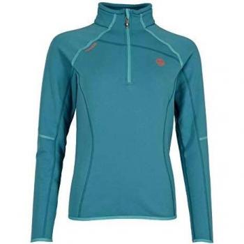 Ternua ® Damen Kanya 1/2 Zip W Langarmshirt, Blau (Pagoda Blue), S